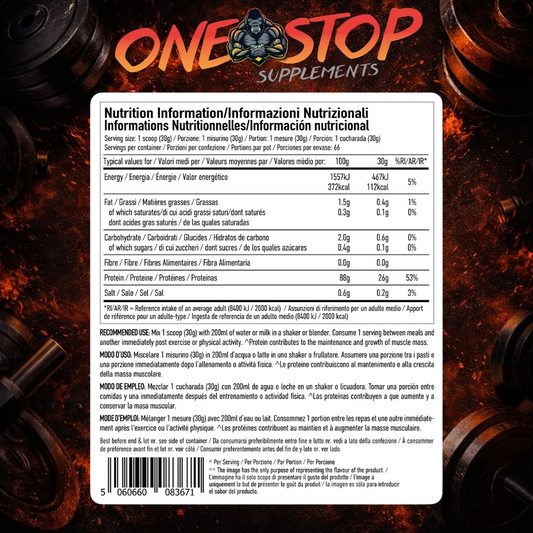 PER4M ISOLATE ZERO 2KG ZERO SUGAR