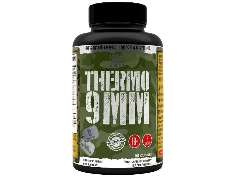 100% OR NOTHING PRO SERIES THERMO 9MM FAT BURNER 60 CAPS