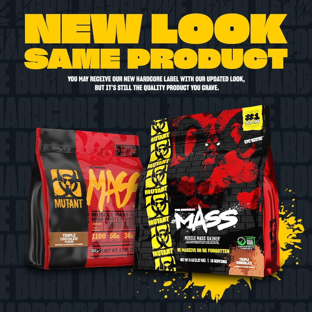 Mutant Mass 2.2kg Muscle Mass Gainer (THE ORIGINAL MASS)