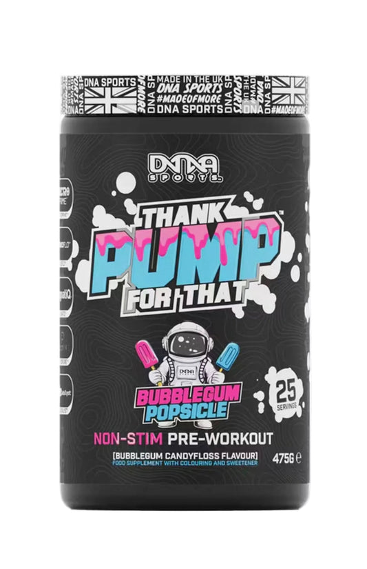 DNA Sports Thank Pump For That 475g - STIM FREE - Pre Workout