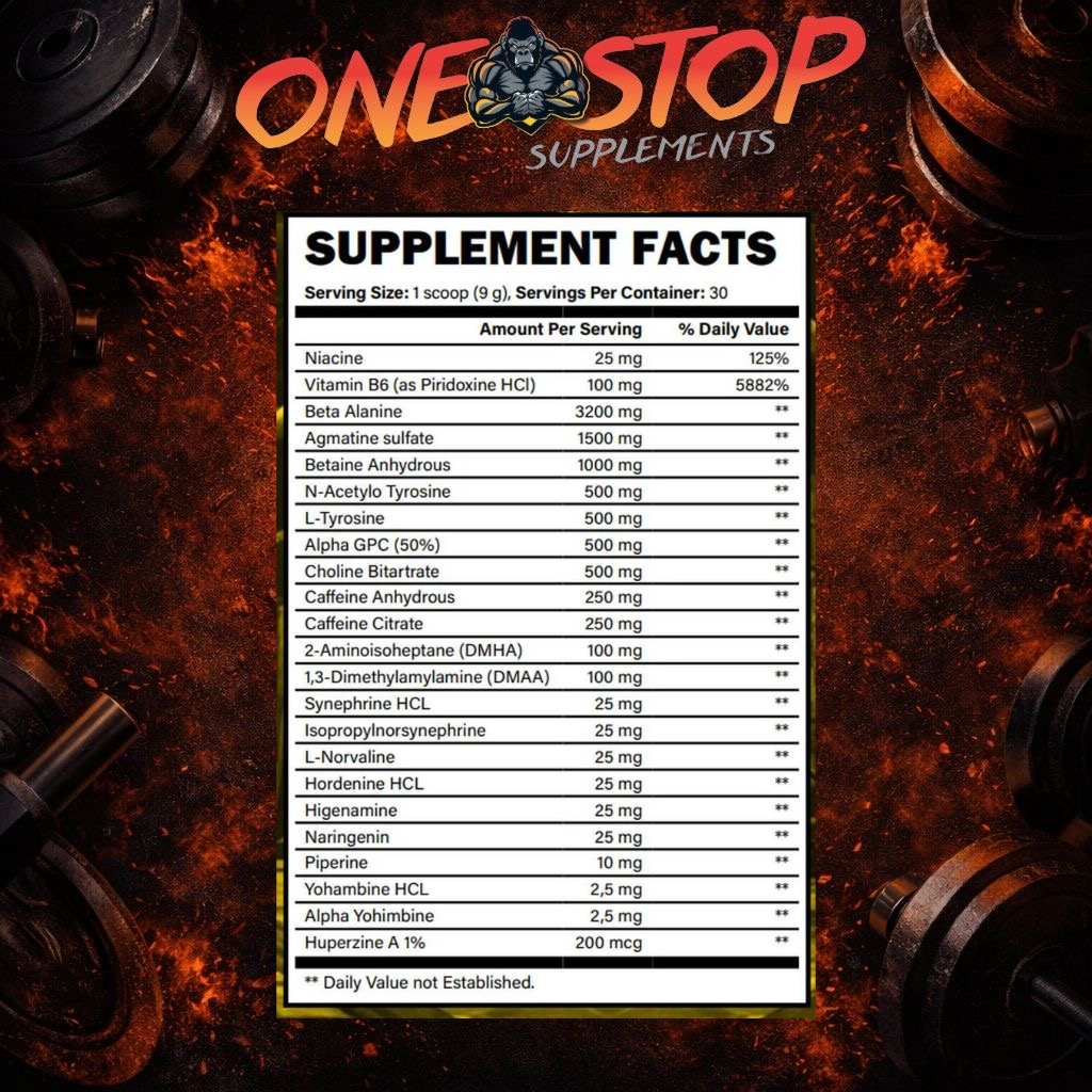 SKULL LABS ANGEL DUST PRE WORKOUT