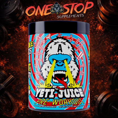 GORILLA ALPHA YETI JUICE PRE WORKOUT 480g (40 SERVINGS)