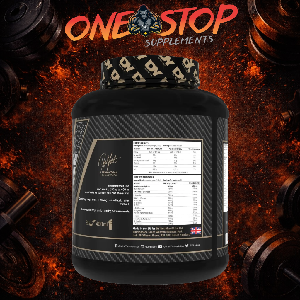DY Mass Gainer Game Changer Mass 3Kg, 20 Servings