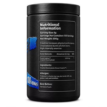 TANKER LABS Purest® Creatine Monohydrate
Ultra-Pure Creatine Powder – 100 Servings