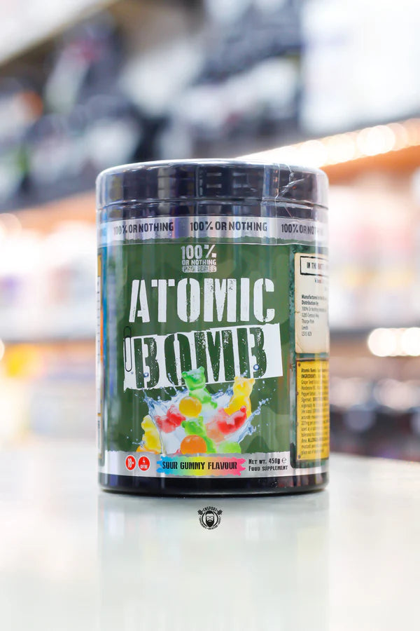 100% OR NOTHING ATOMIC BOMB PRE-WORKOUT 450G