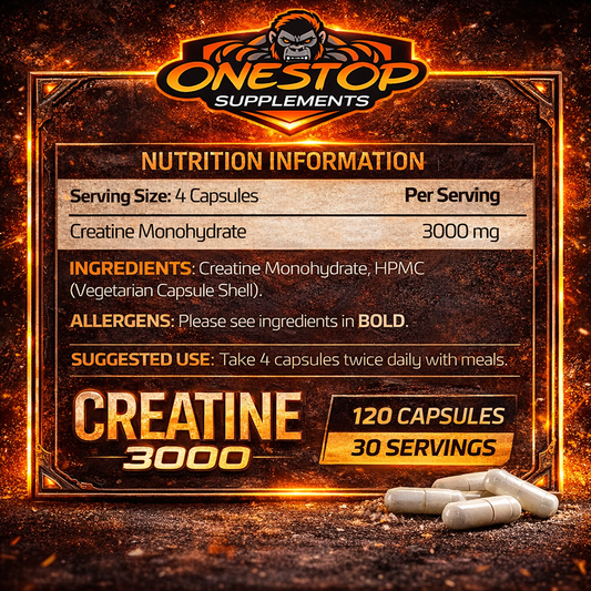 Applied Nutrition Creatine Monohydrate 3000 - 120 Capsules