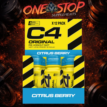 Cellucor C4 Energy Shot 12 x 60ml
