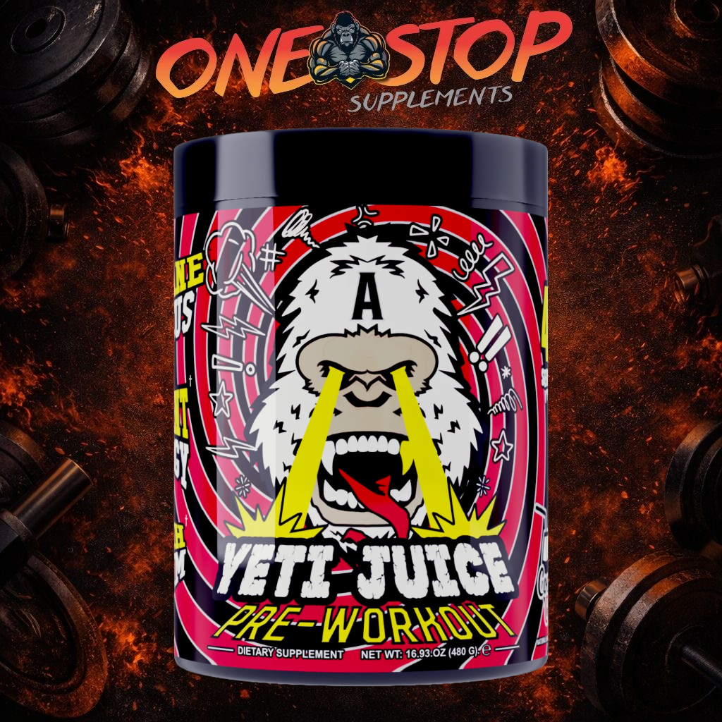 GORILLA ALPHA YETI JUICE PRE WORKOUT 480g (40 SERVINGS)
