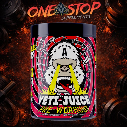 GORILLA ALPHA YETI JUICE PRE WORKOUT 480g (40 SERVINGS)