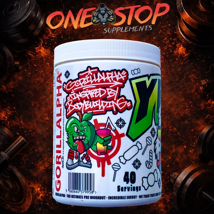GORILLA ALPHA YETI JUICE PRE WORKOUT 480g (40 SERVINGS)