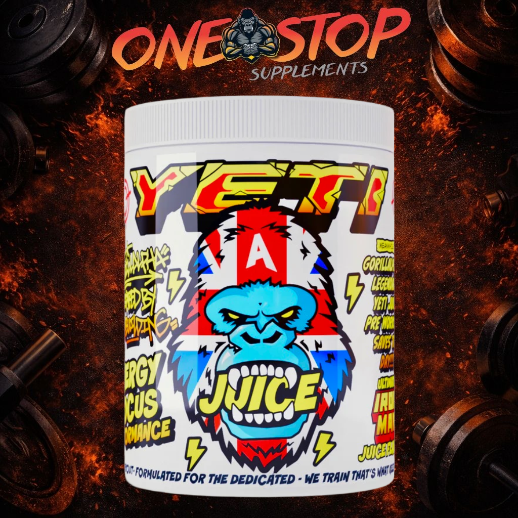 GORILLA ALPHA YETI JUICE PRE WORKOUT 480g (40 SERVINGS)