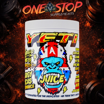 GORILLA ALPHA YETI JUICE PRE WORKOUT 480g (40 SERVINGS)