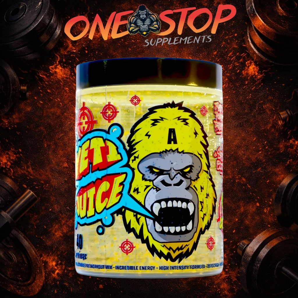 GORILLA ALPHA YETI JUICE PRE WORKOUT 480g (40 SERVINGS)