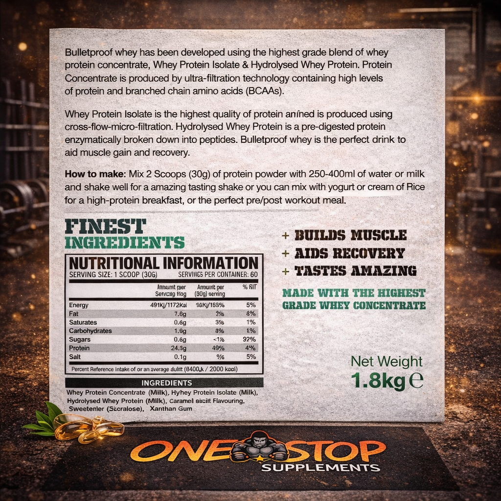 GAS MARK 10- BULLETPROOF WHEY (ISO BLEND)