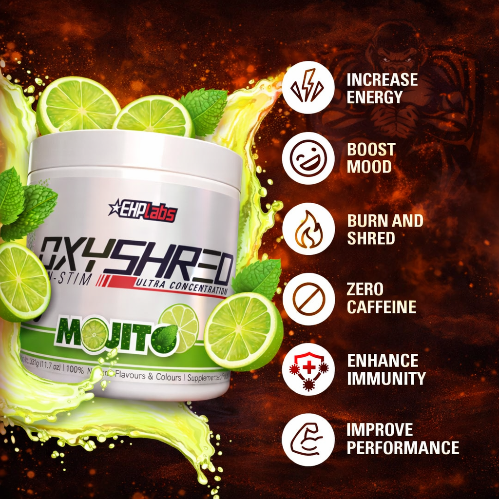 EHP LABS OXYSHRED ULTRA CONCENTRATION NON STIM 60 SERVINGS