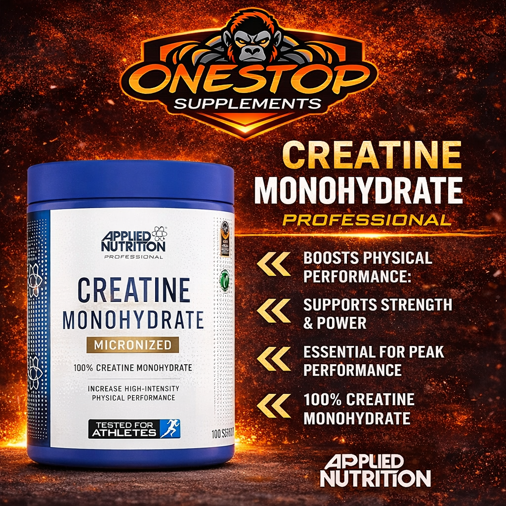 APPLIED NUTRITION CREATINE MONOHYDRATE 250G and 500G