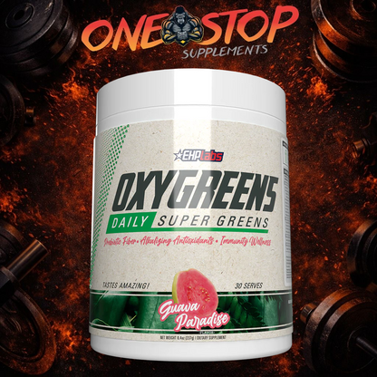 EHP LABS OxyGreens - Daily Super Greens Powder (30 serves)