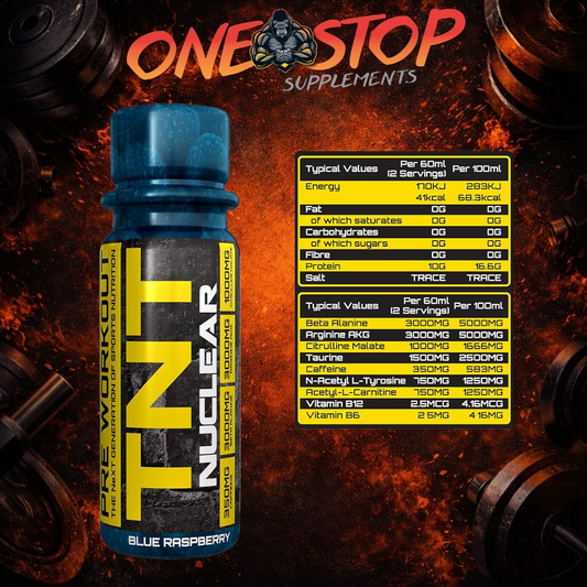 NXT Nutrition TNT Nuclear Shots 12 x 60ml