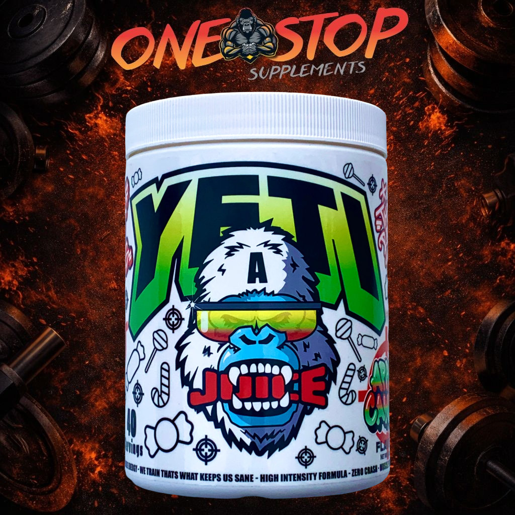 GORILLA ALPHA YETI JUICE PRE WORKOUT 480g (40 SERVINGS)