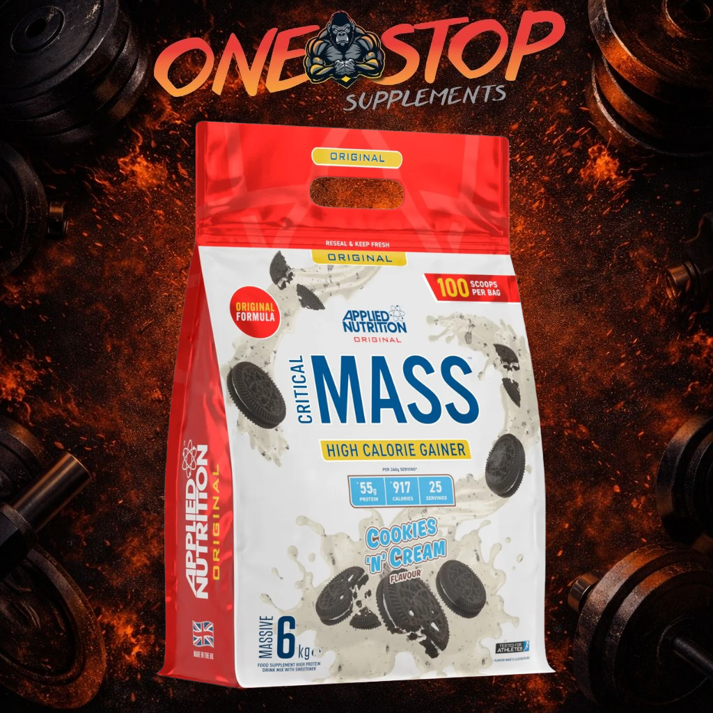 Applied Nutrition Critical Mass Original 6kg High Calorie Gainer