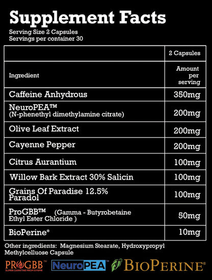 Pharma-Grade BURN Fat Burner 60 Caps