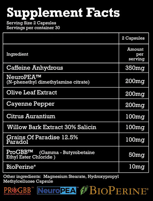 Pharma-Grade BURN Fat Burner 60 Caps