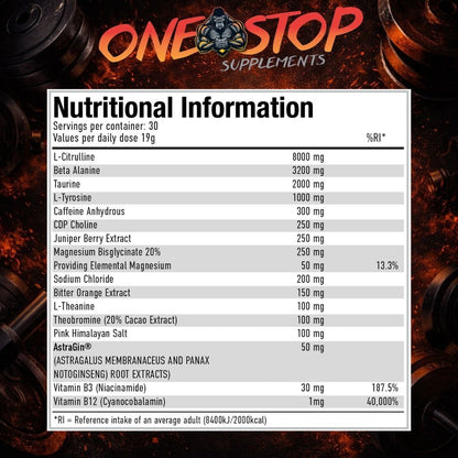 PER4M ADVANCED PRE WORKOUT 570G