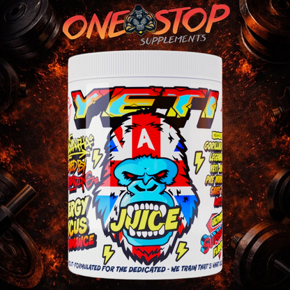 GORILLA ALPHA YETI JUICE PRE WORKOUT 480g (40 SERVINGS)