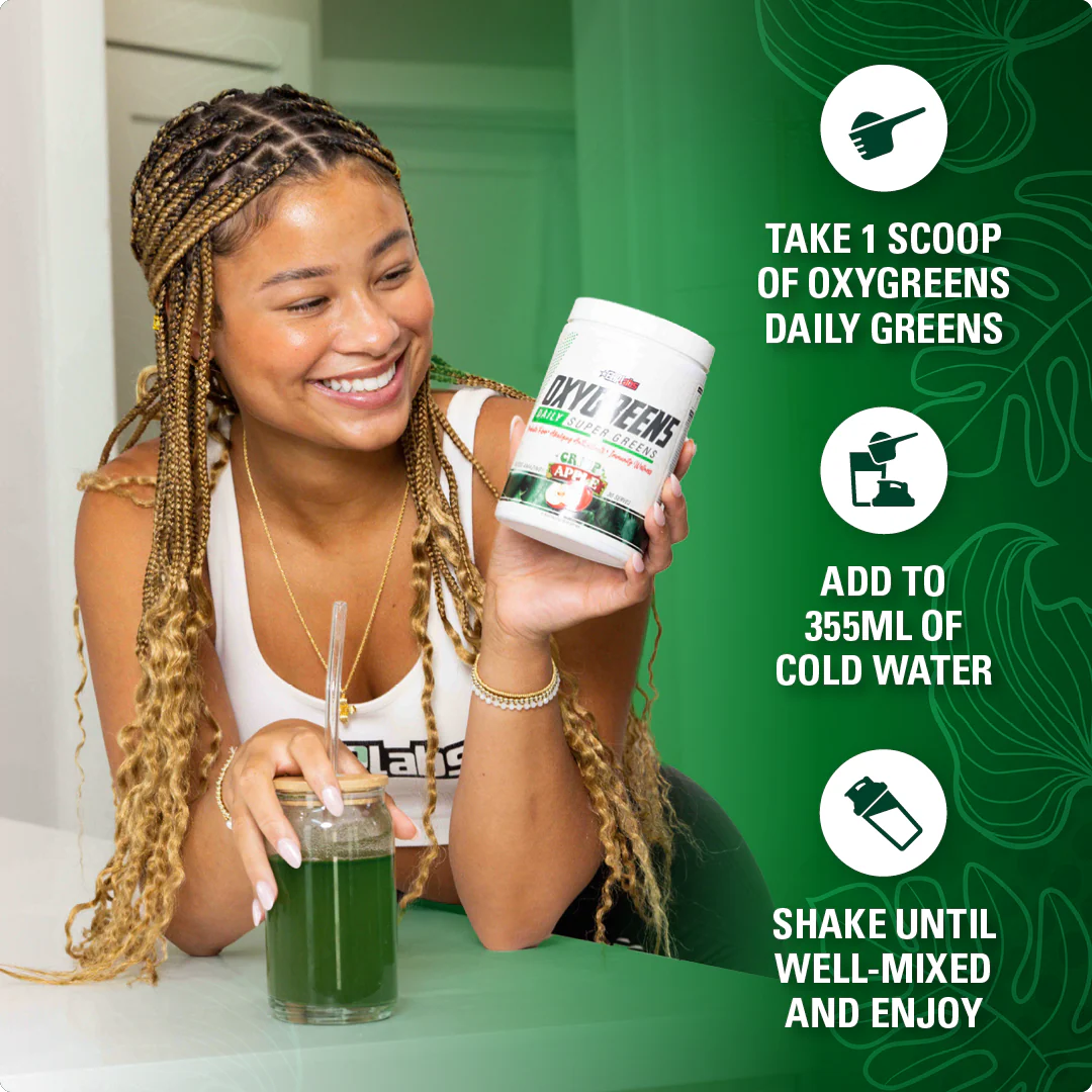 EHP LABS OxyGreens - Daily Super Greens Powder (30 serves)
