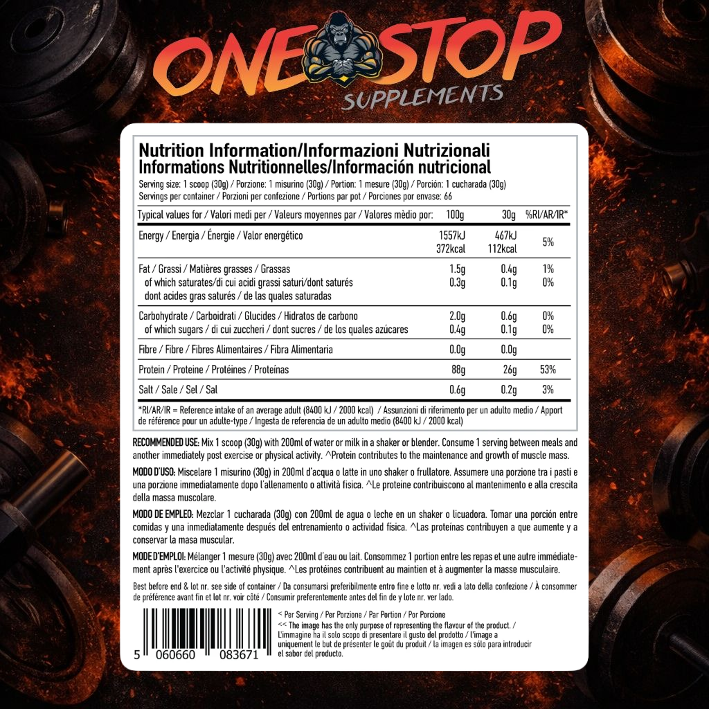 PER4M ISOLATE ZERO 2KG ZERO SUGAR
