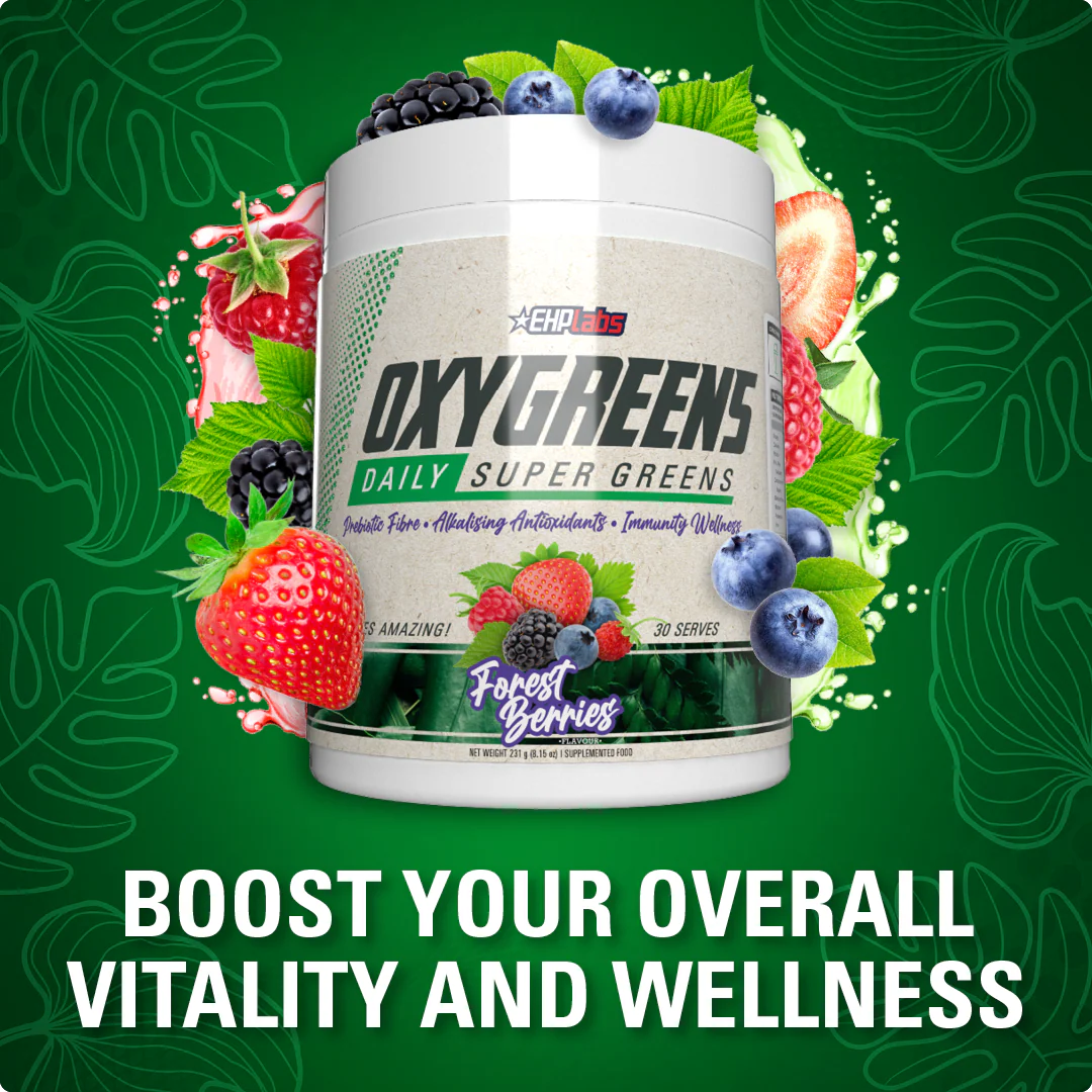 EHP LABS OxyGreens - Daily Super Greens Powder (30 serves)