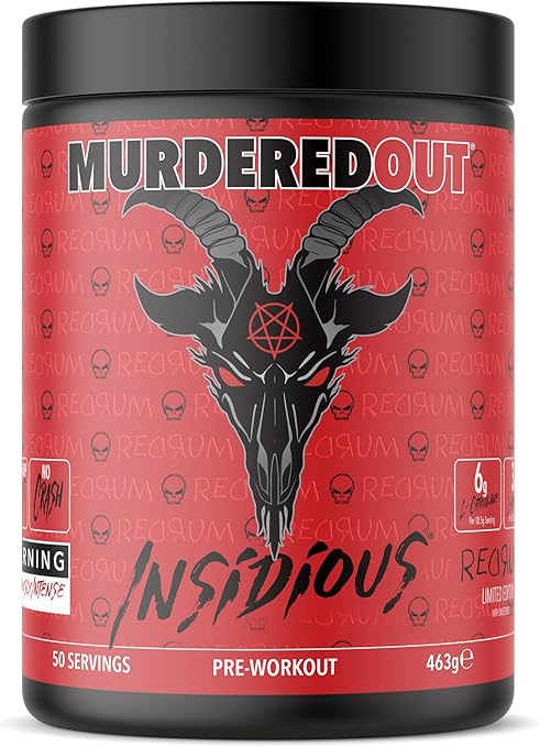 Murdered Out Insidious Pre Workout 463g (With free shaker )