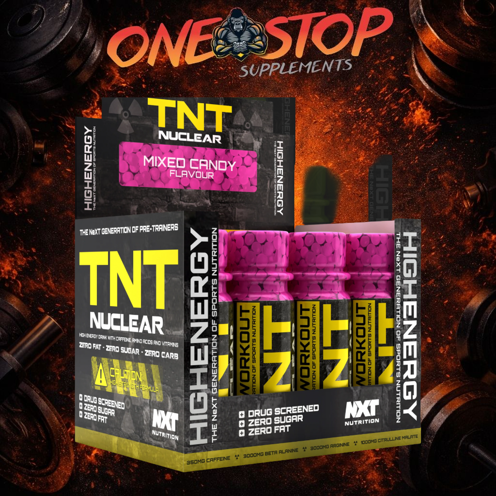 NXT Nutrition TNT Nuclear Shots 12 x 60ml