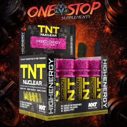 NXT Nutrition TNT Nuclear Shots 12 x 60ml