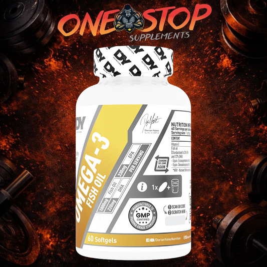 DY NUTRITION OMEGA 3 FISH OIL 60 SOFTGEL