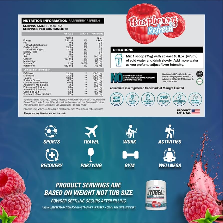 EHP LABS HYDREAU (40 servings)