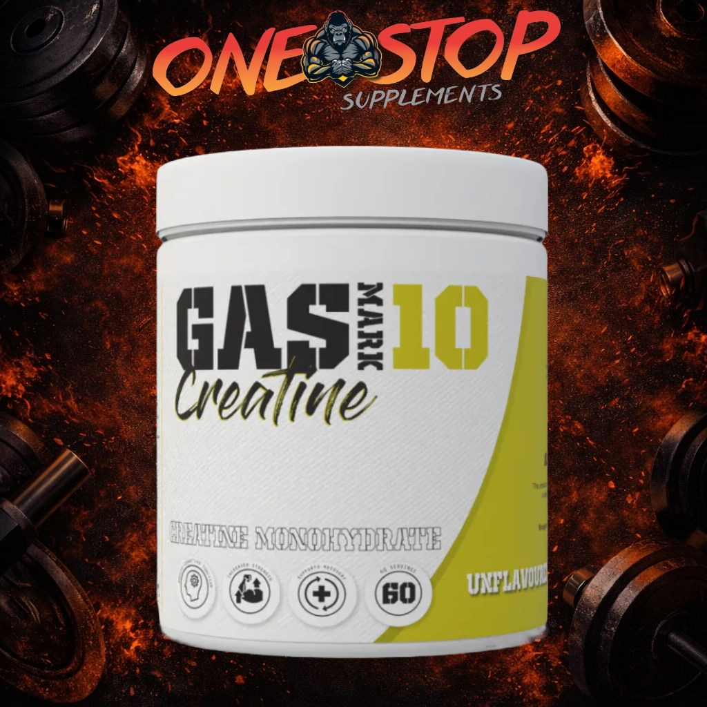 GAS MARK 10 CREATINE MONOHYDRATE 300G BAG