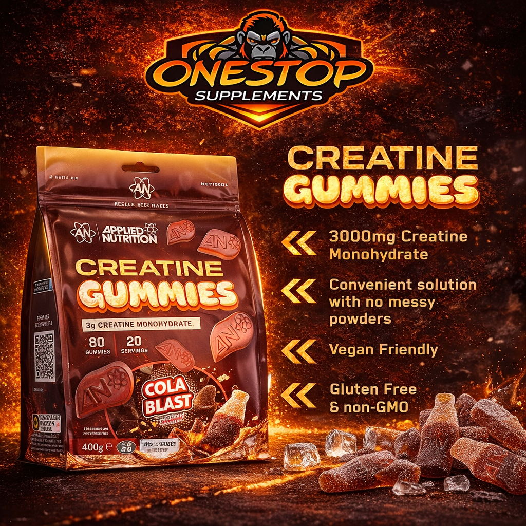 APPLIED NUTRITION CREATINE GUMMIES 3000MG 80 GUMMIES