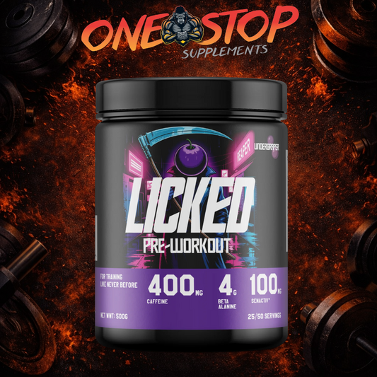 LICKED PRE WORKOUT - 50 SERVINGS (GRAPE)