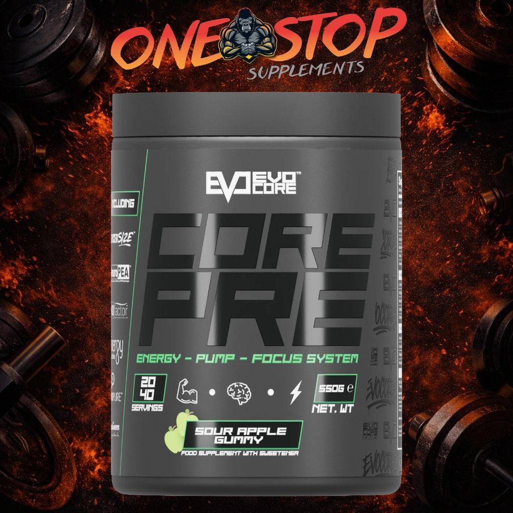 EVOCORE CORE PRE - Pre-Workout All-In-One (20/40 Servings)