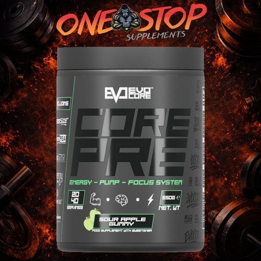 EVOCORE CORE PRE - Pre-Workout All-In-One (20/40 Servings)