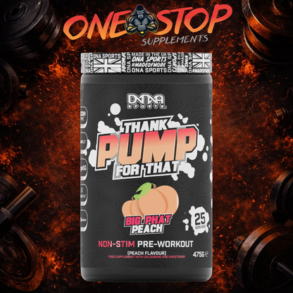 DNA Sports Thank Pump For That 475g - STIM FREE - Pre Workout