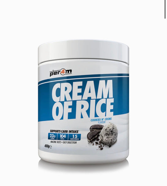 Per4m Cream of Rice 450g (Variety of Flavours)