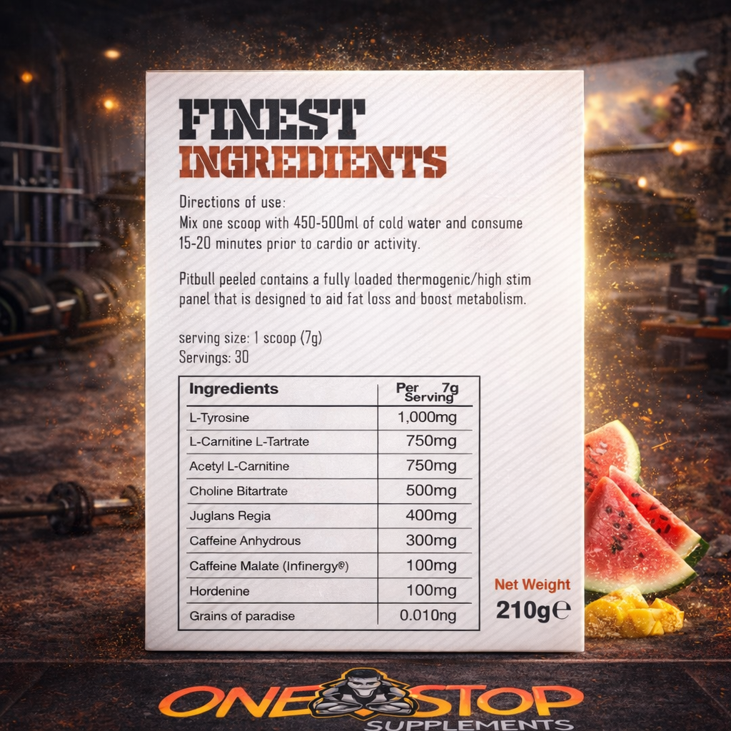 GAS MARK 10-PITBULL PEELED(POTENT FAT BURNER)