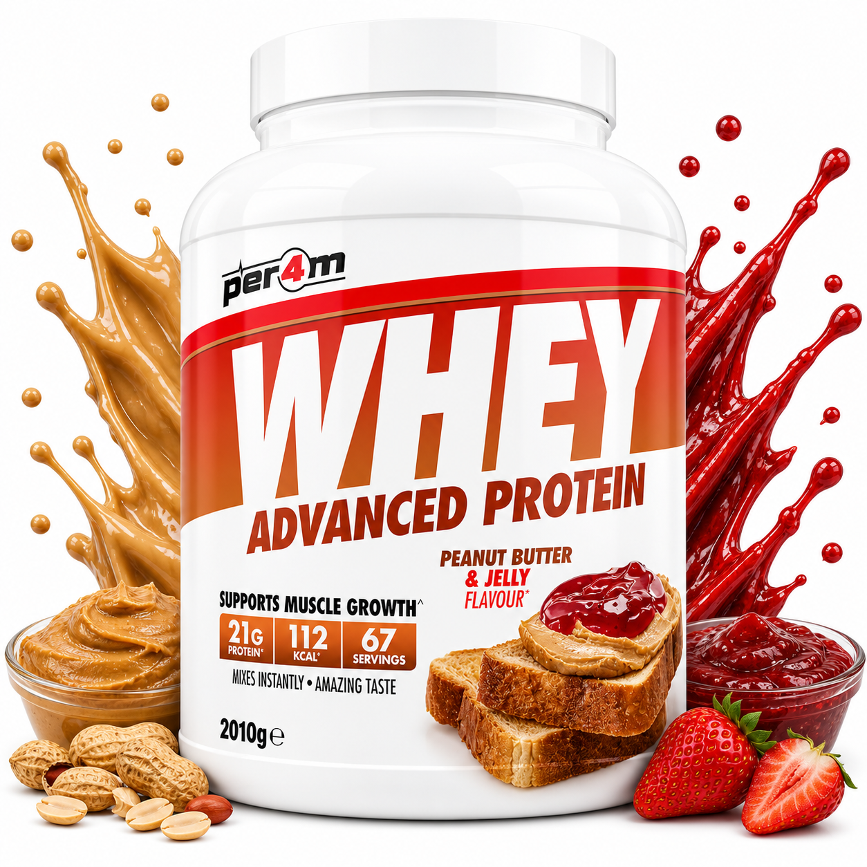 PER4M ADVANCED WHEY PROTEIN 2.01KG