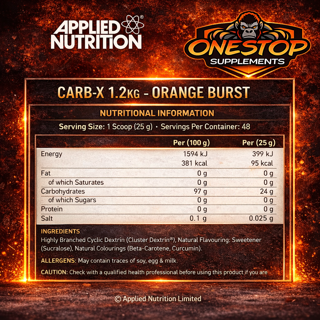 APPLIED NUTRITION CARB X 1.2KG
