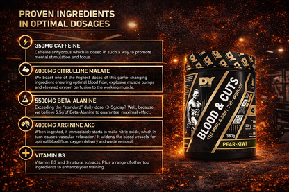DY Blood & Guts Pre-Workout - 20 Servings
