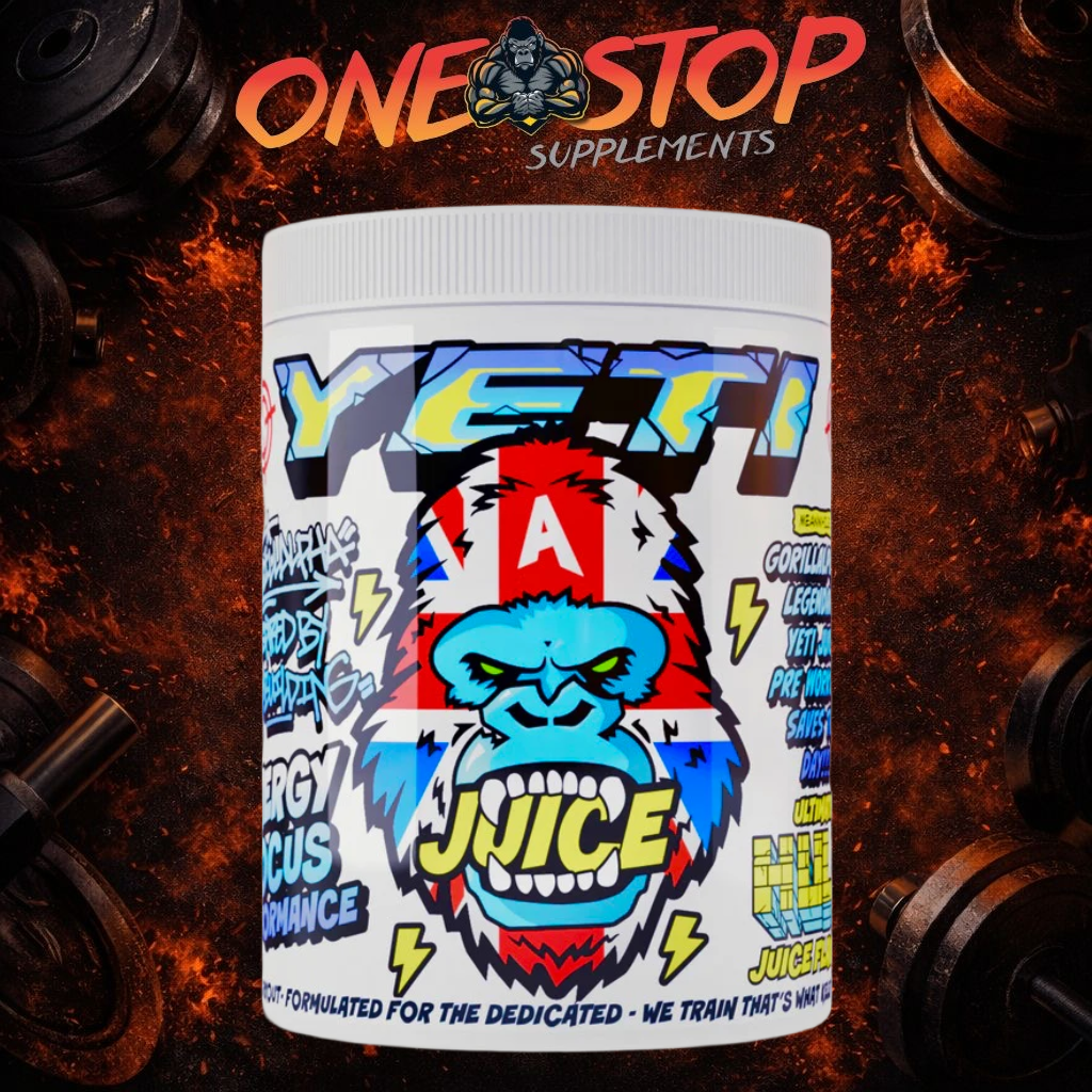GORILLA ALPHA YETI JUICE PRE WORKOUT 480g (40 SERVINGS)