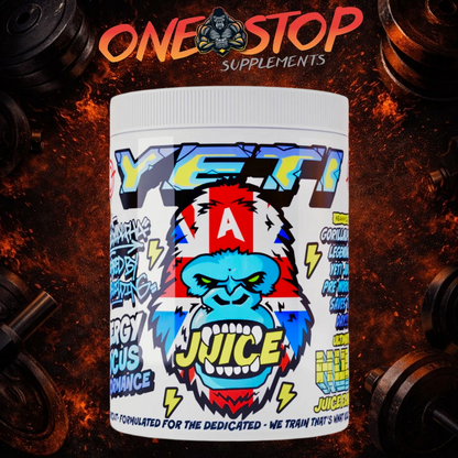 GORILLA ALPHA YETI JUICE PRE WORKOUT 480g (40 SERVINGS)