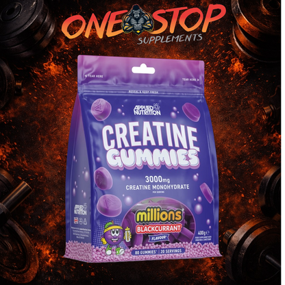 APPLIED NUTRITION CREATINE GUMMIES 3000MG 80 GUMMIES